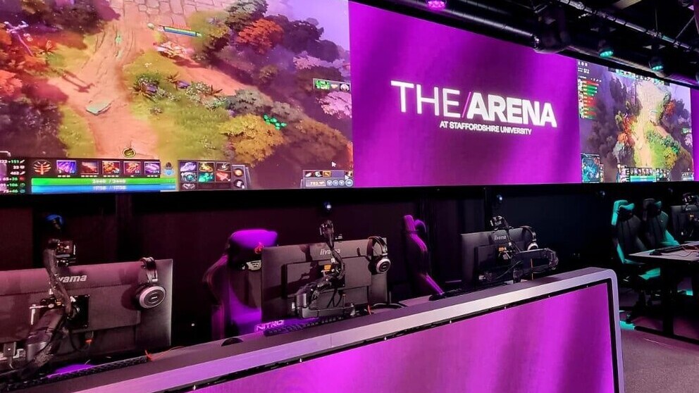 The Arena: Staffordshire University’s brand new £2.9 million esports facility